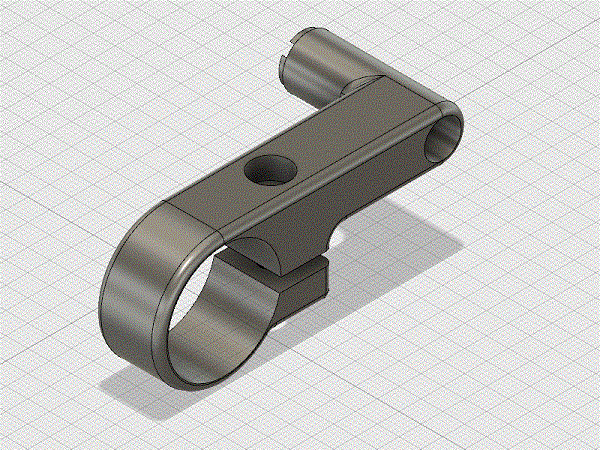 Image of cyclocomputer mount model