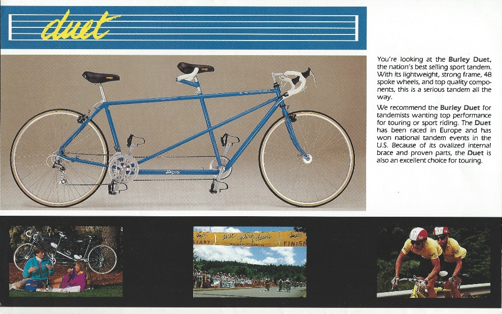 Burley Tandem Catalog