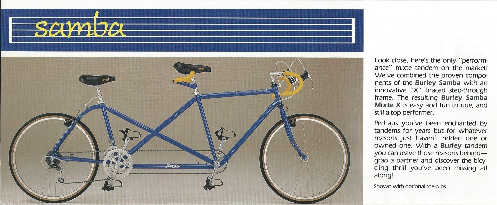 Burley Tandem Catalog