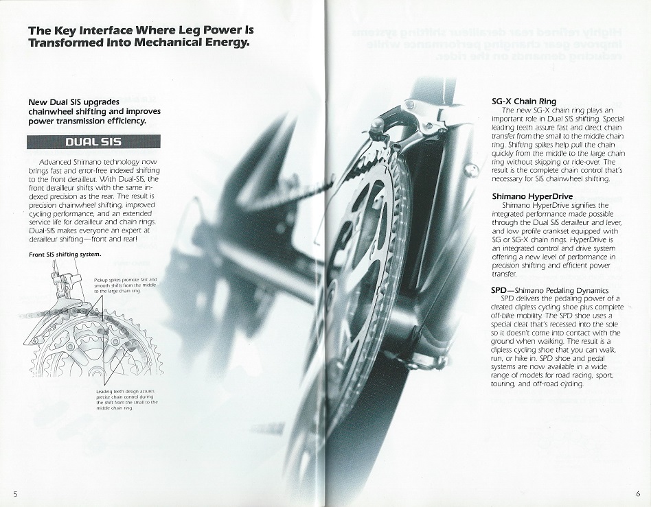 93 Shimano Bicycle System Components