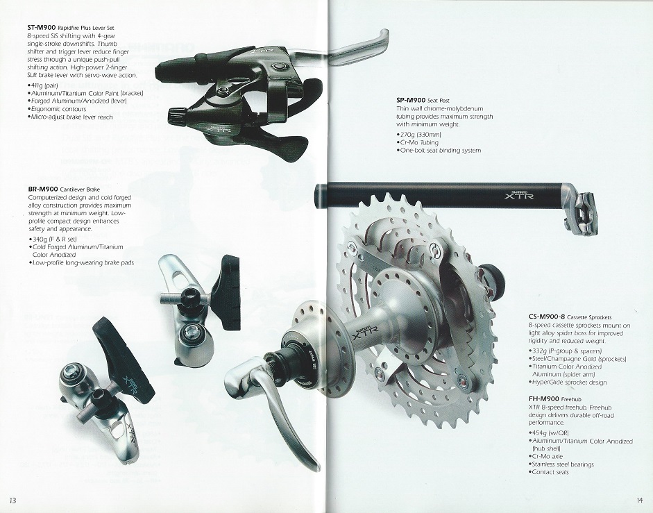 93 Shimano Bicycle System Components