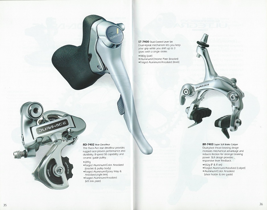 93 Shimano Bicycle System Components