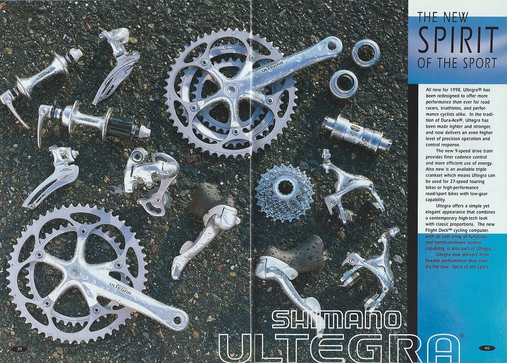 98 Shimano Bicycle Components