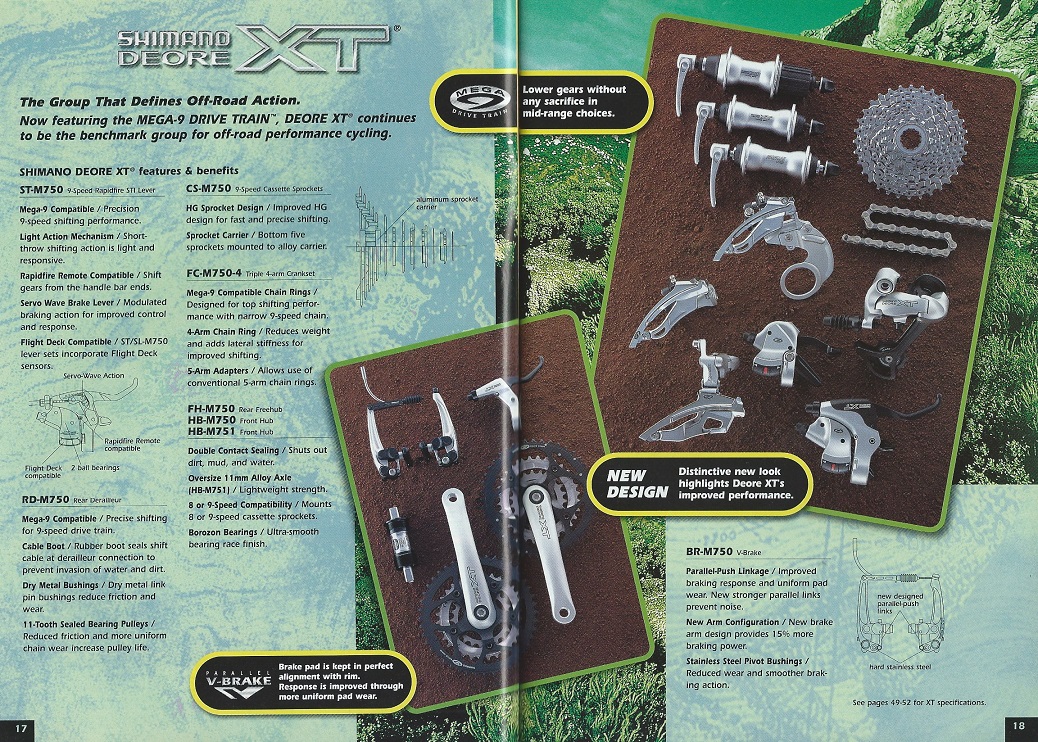 Shimano Bicycle Components, Vol. 99