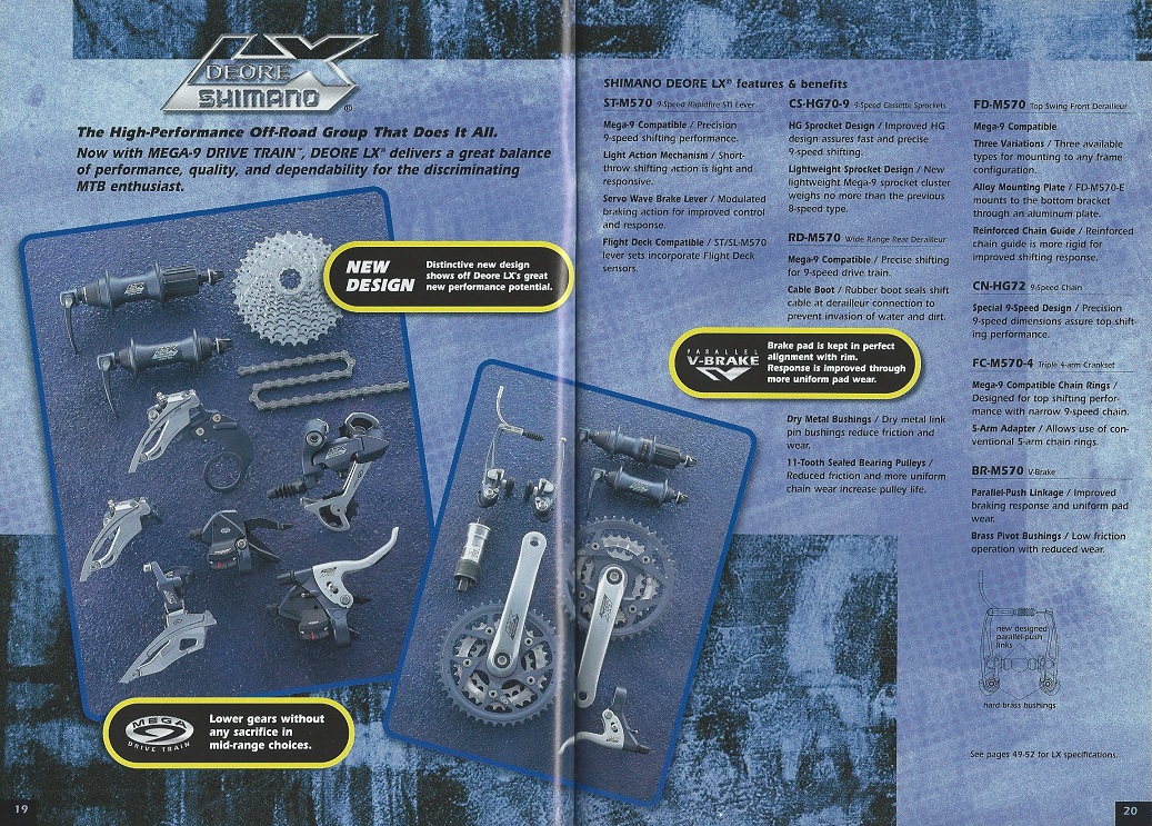 Shimano Bicycle Components, Vol. 99