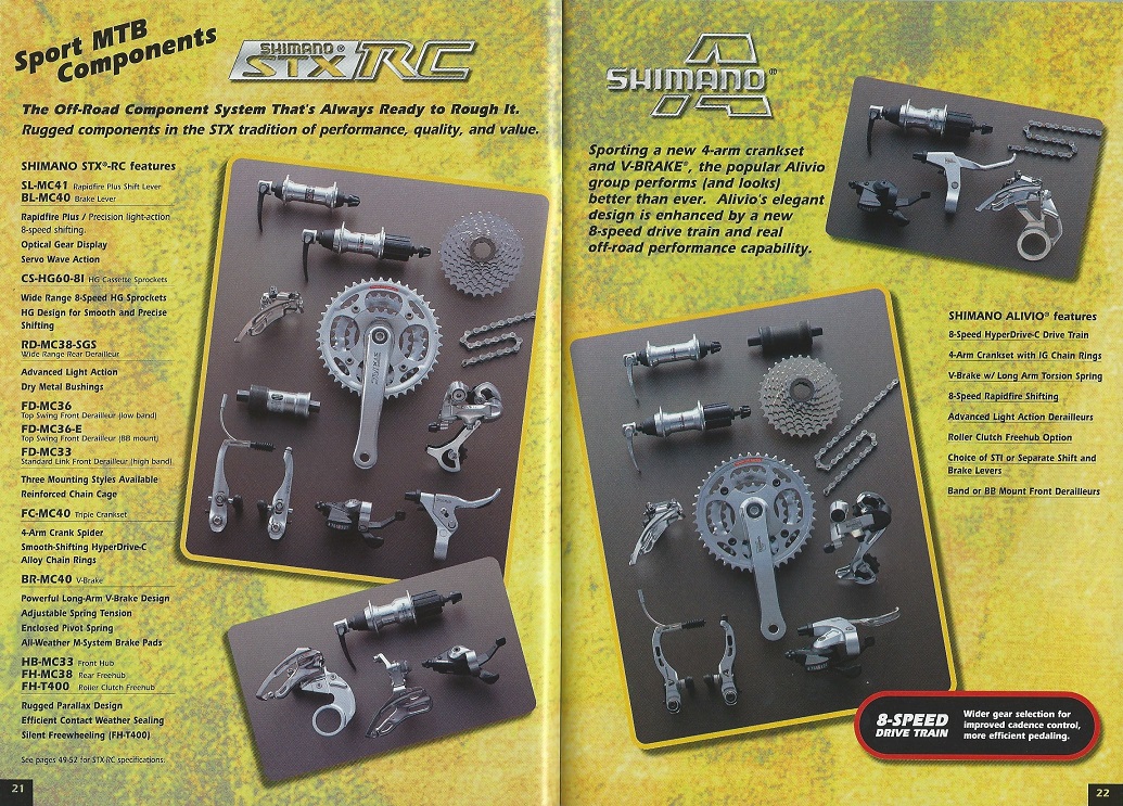 Shimano Bicycle Components, Vol. 99