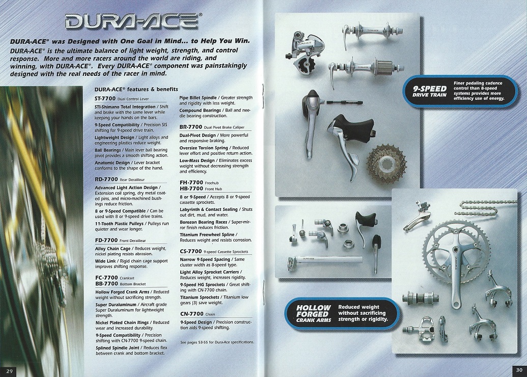 Shimano Bicycle Components, Vol. 99