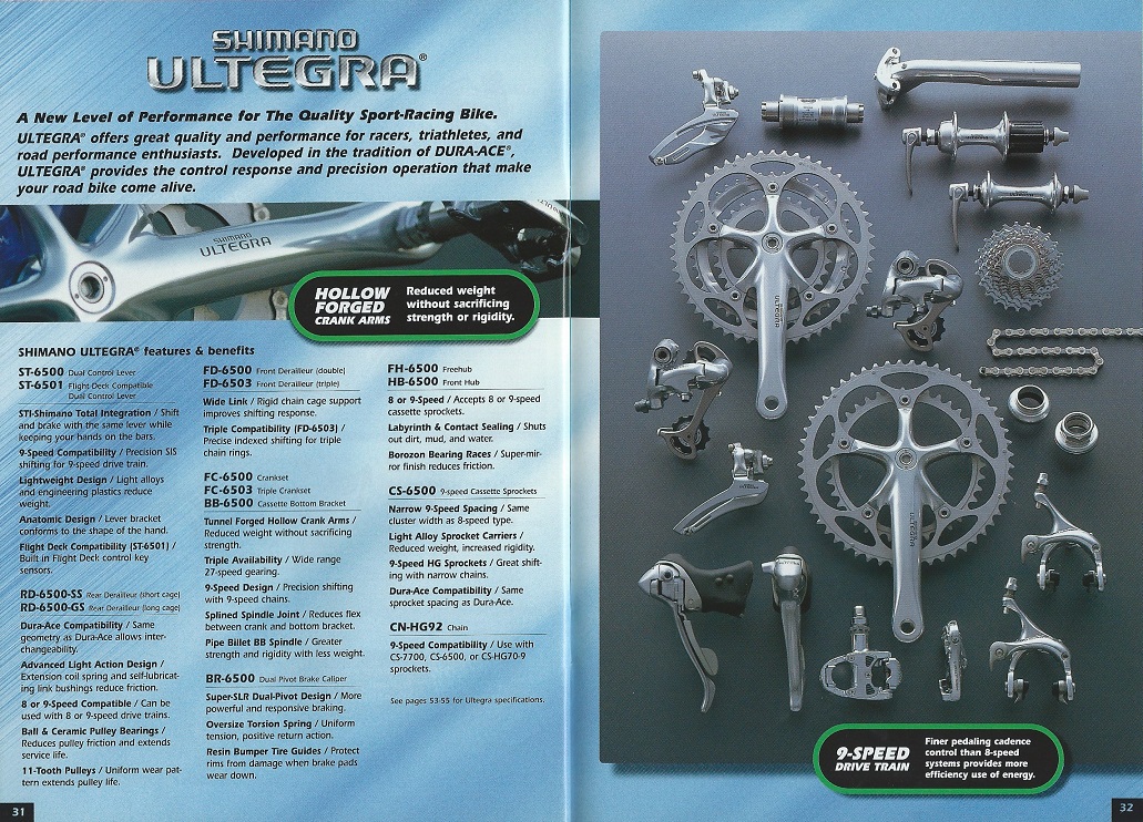 Shimano Bicycle Components, Vol. 99